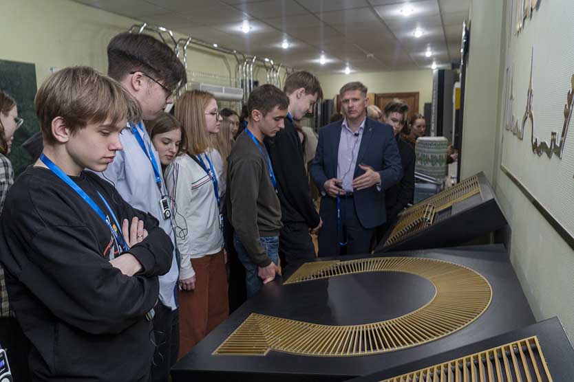 Производство Изотерм посетили учащиеся школ Колпинского и Пушкинского районов.